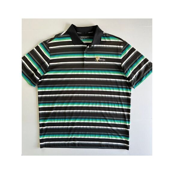 Nike Golf Tour Performance The Presidents Cup Striped Short Sleeve Polo Size XL - Picture 1 of 12